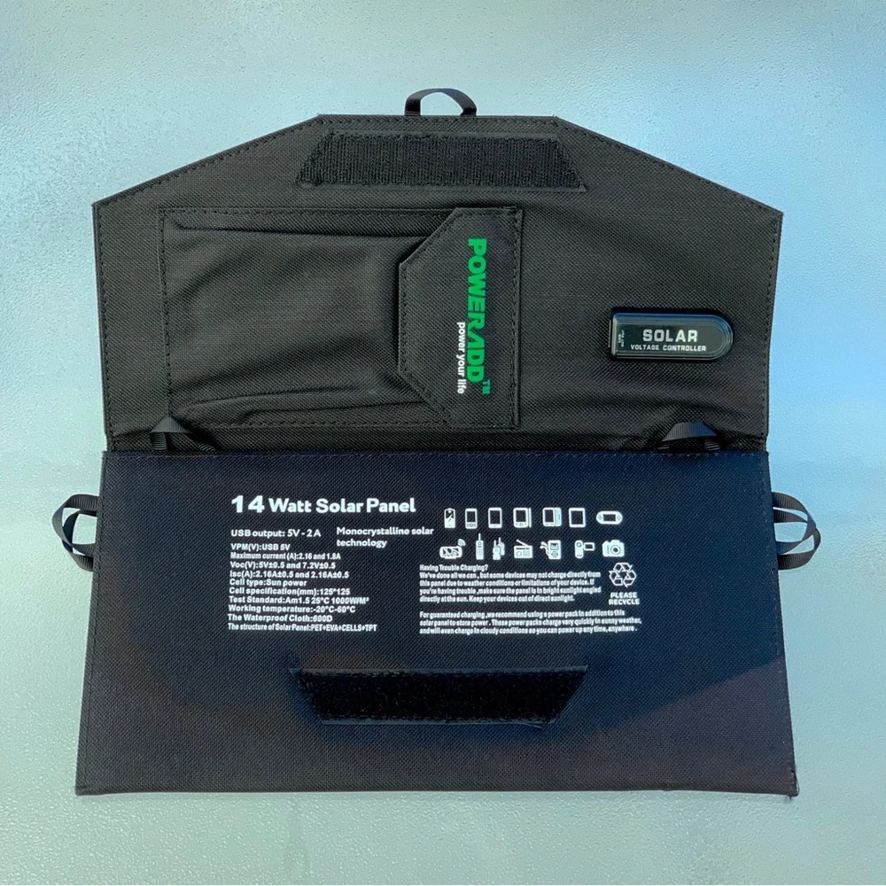 Poweradd 14 Watt Portable Solar Charger